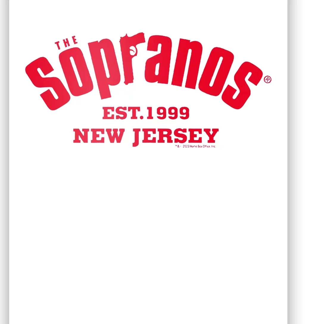 The Sopranos 1999 New Jersey Poster