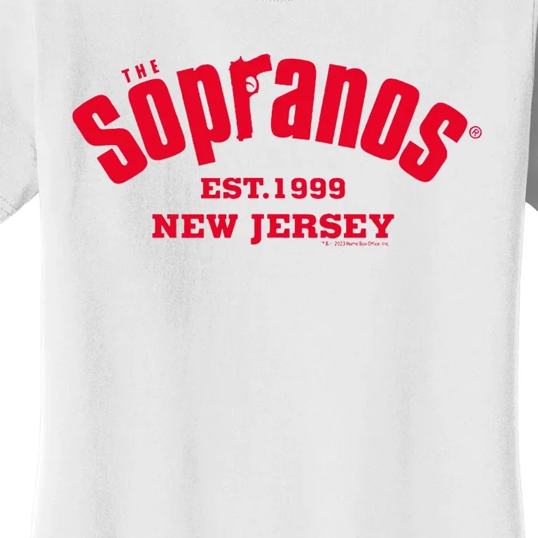 The Sopranos 1999 New Jersey Women's T-Shirt