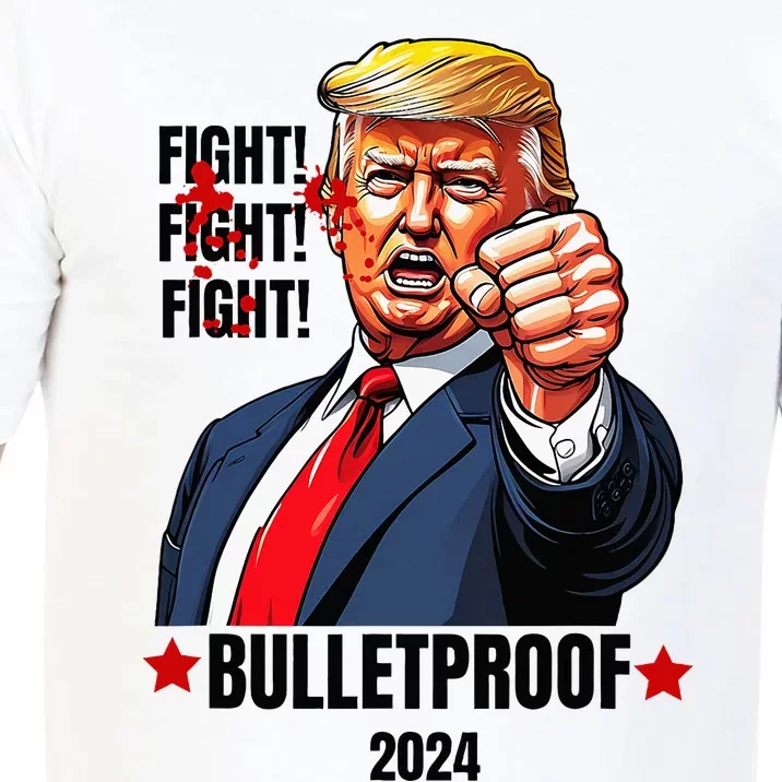 Trump Shot 2024 Rally Never Surrender Comfort Colors T-Shirt