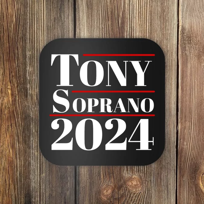 Tony Soprano 2024 Funny Comedy Retro Humor Coaster