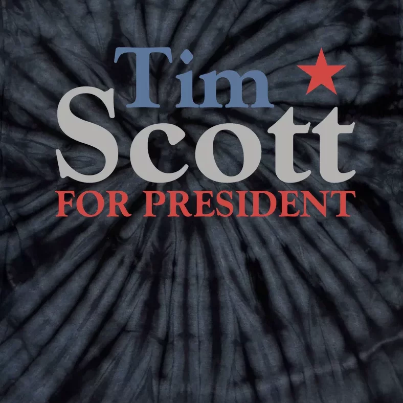 Tim Scott 2024 For President Tie-Dye T-Shirt