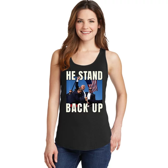 Trump Strong 2024 Pennsylvania Rally Incident Premium Ladies Essential Tank