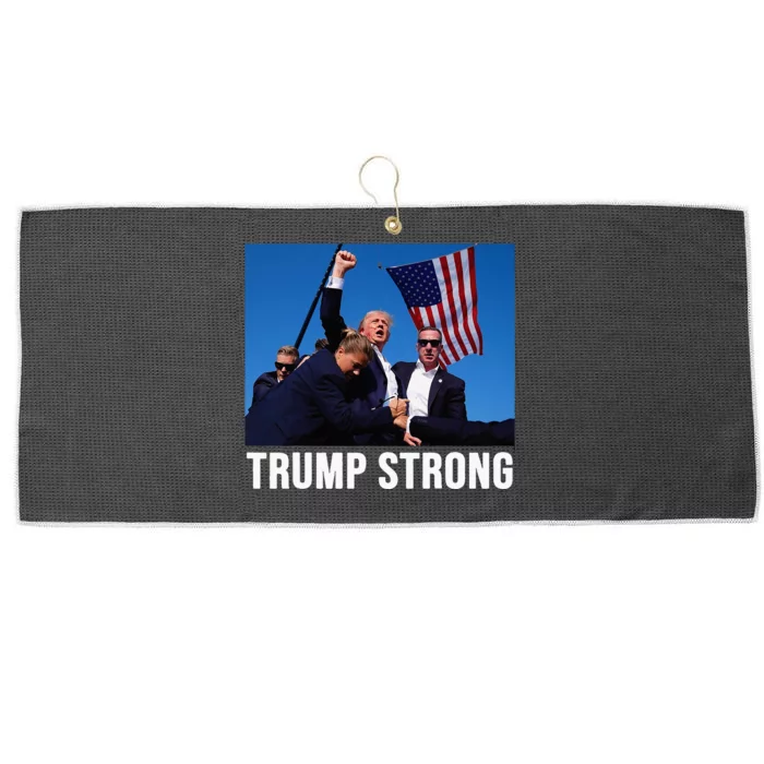 Trump Strong 2024 Large Microfiber Waffle Golf Towel