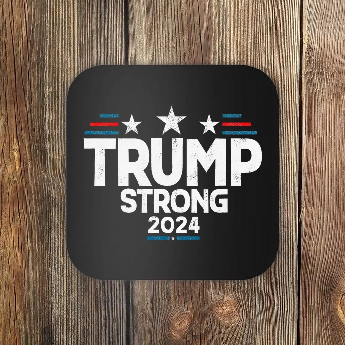 Trump Strong 2024 Vintage Usa Coaster