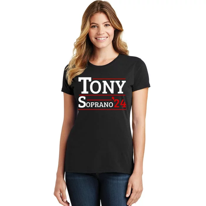 Tony Soprano 2024 Comedy Retro Humor Women's T-Shirt