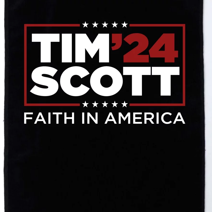 Tim Scott 2024 For President Election Campaign Republican Platinum Collection Golf Towel