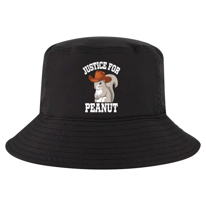 The Squirrel 2024 Justice For Peanut Gift Cool Comfort Performance Bucket Hat