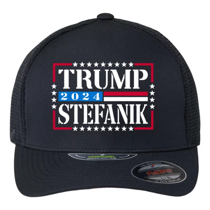 Trump Stefanik 2024 Gift Vote Trump 2024 Election Gift Flexfit Unipanel Trucker Cap