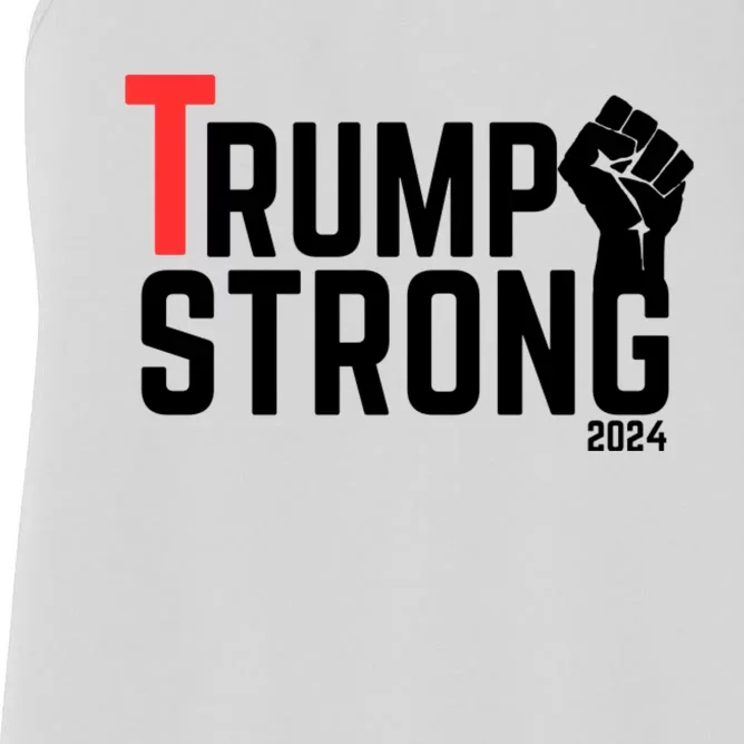 Trump Strong 2024 Women's Racerback Tank