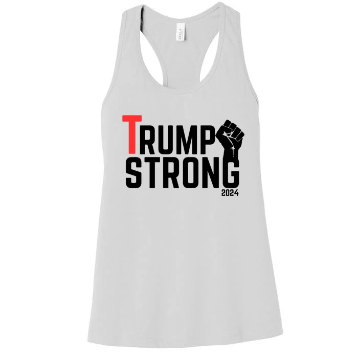 Trump Strong 2024 Women's Racerback Tank