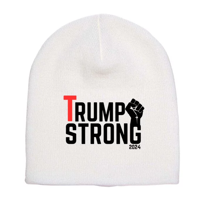 Trump Strong 2024 Short Acrylic Beanie