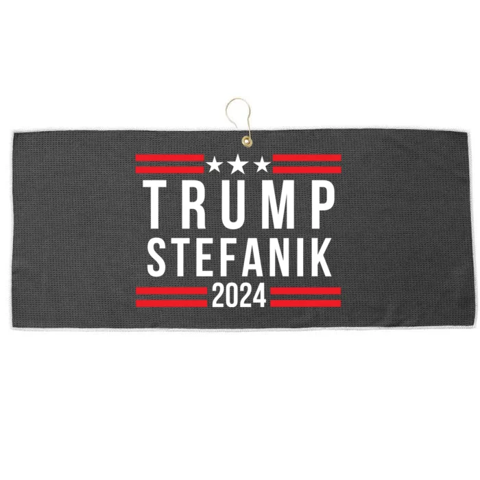 Trump Stefanik 2024 Donald Trump Elise Stefanik Election 2024 Large Microfiber Waffle Golf Towel