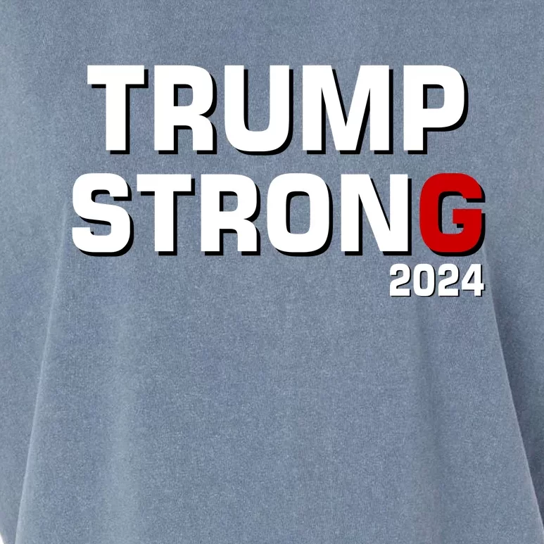 Trump Strong 2024 Garment-Dyed Women's Muscle Tee