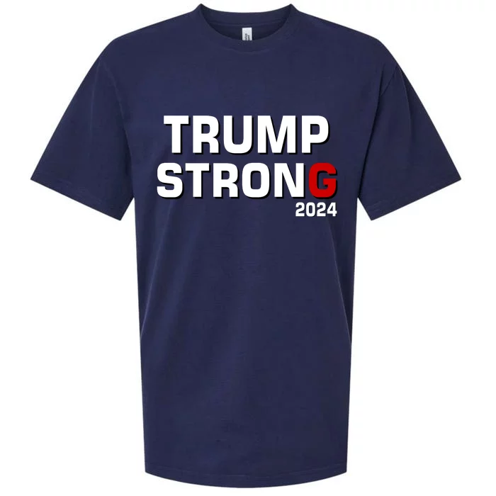 Trump Strong 2024 Sueded Cloud Jersey T-Shirt