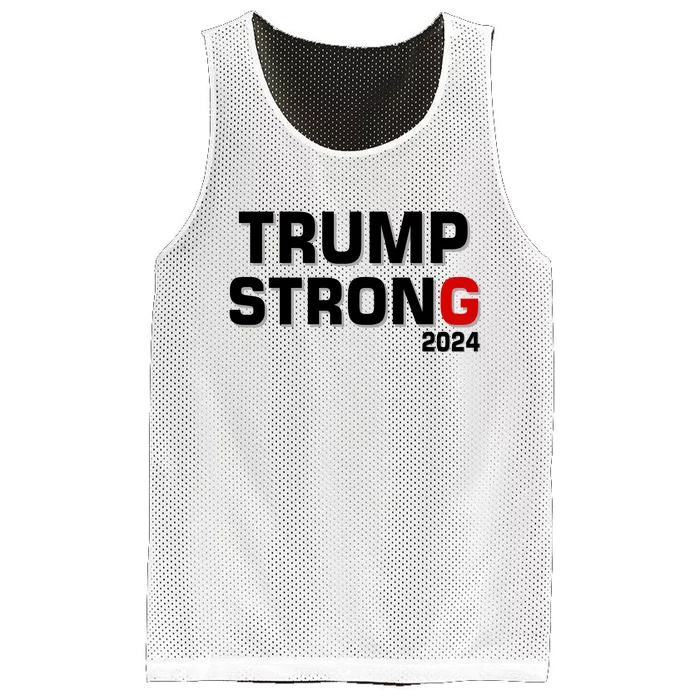 Trump Strong 2024 Mesh Reversible Basketball Jersey Tank