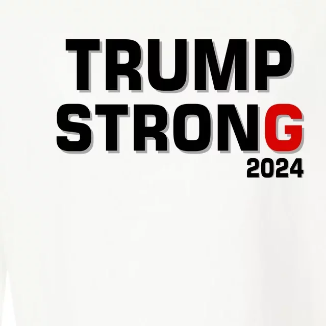 Trump Strong 2024 Cropped Pullover Crew