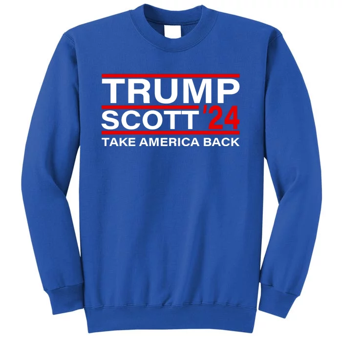 Trump Scott 2024 Take America Back Pro Trump 24 Sweatshirt