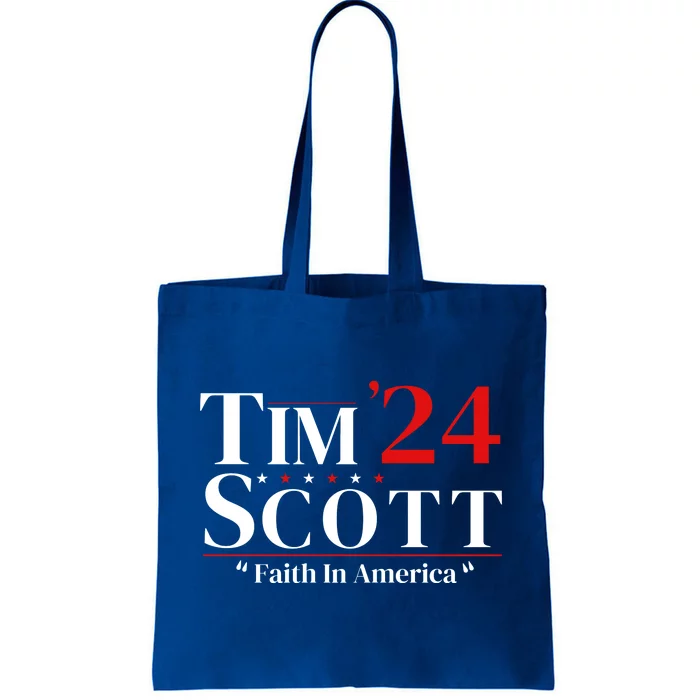 Tim Scott 2024 For President Tote Bag