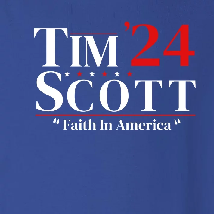 Tim Scott 2024 For President Toddler Long Sleeve Shirt