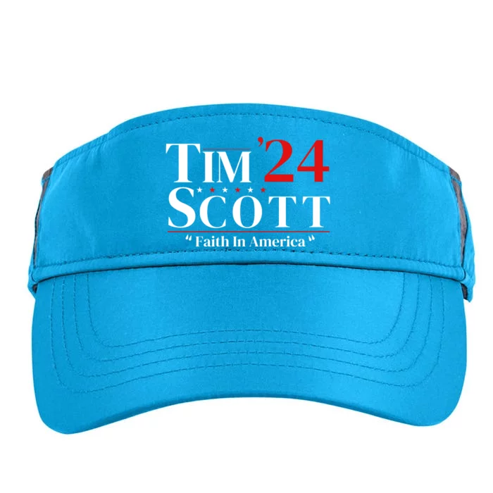 Tim Scott 2024 For President Adult Drive Performance Visor