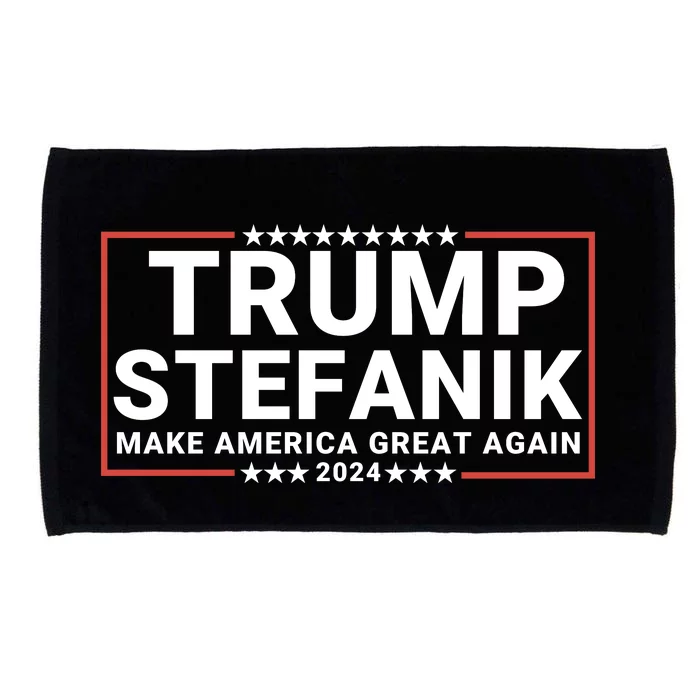 Trump Stefanik 24 Donald Trump Elise Stefanik Election 2024 Microfiber Hand Towel