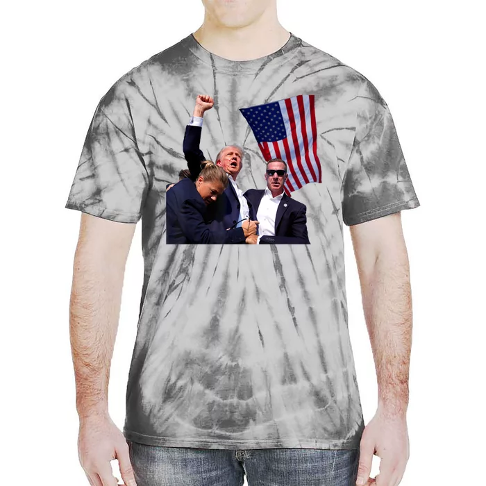 Trump Shooting 2024 Tie-Dye T-Shirt