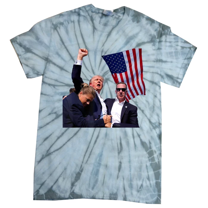 Trump Shooting 2024 Tie-Dye T-Shirt