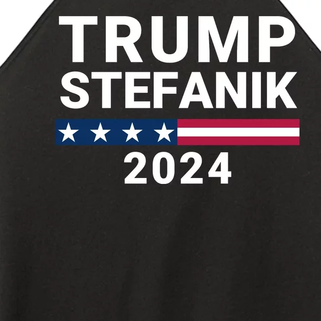 Trump Stefanik 2024 Donald Trump Elise Stefanik Election 2024 Women’s Perfect Tri Rocker Tank