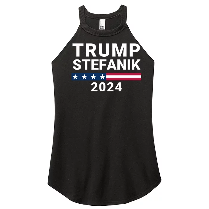 Trump Stefanik 2024 Donald Trump Elise Stefanik Election 2024 Women’s Perfect Tri Rocker Tank