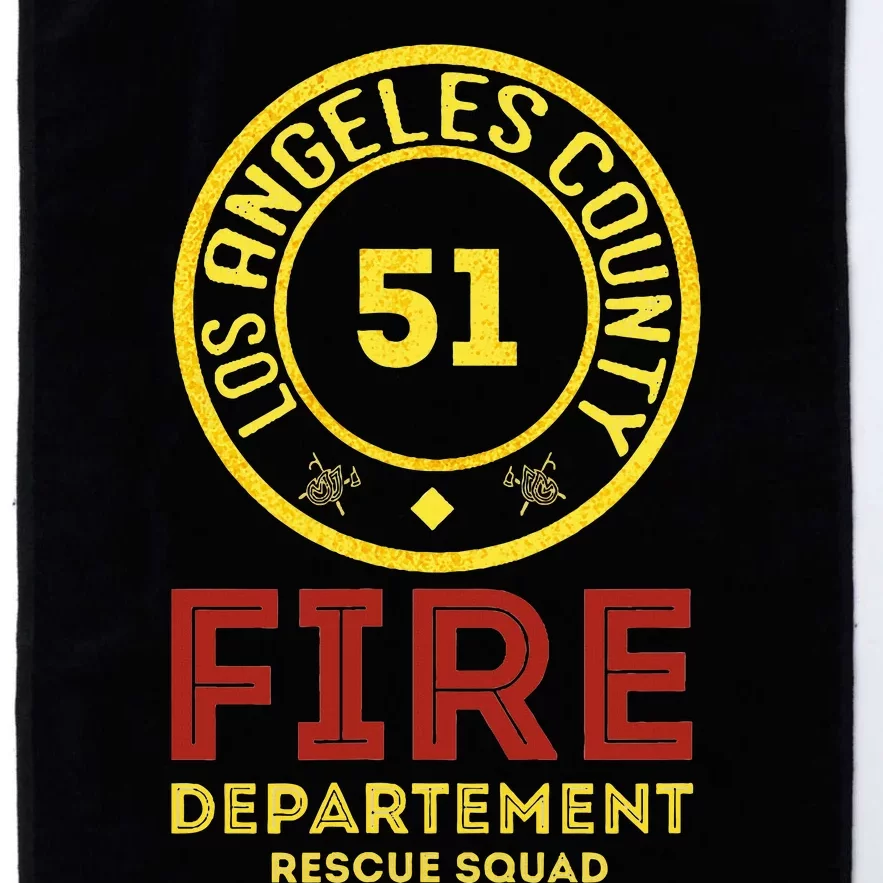 Truck Side 51 Emergency Squad Platinum Collection Golf Towel