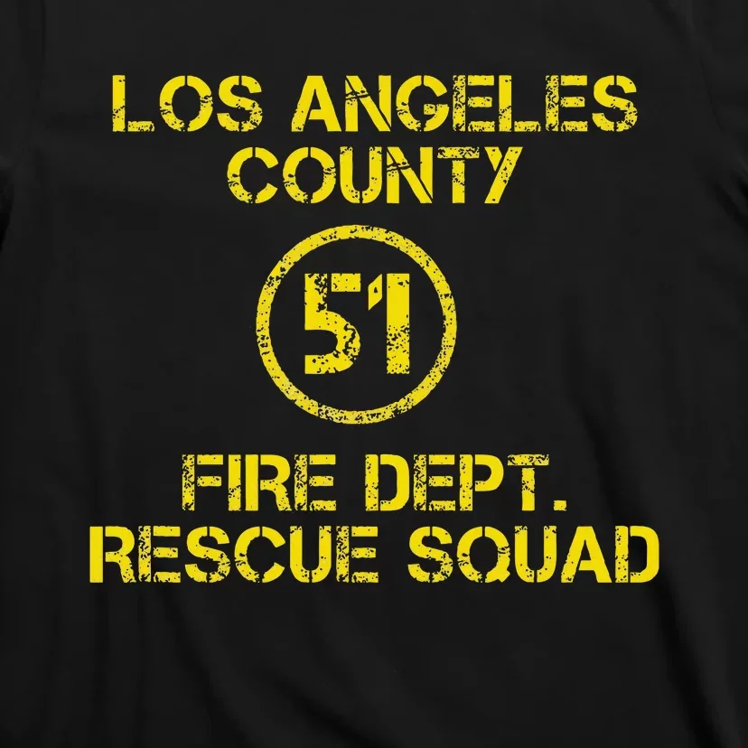 Truck Side 51 Emergency Squad Reproduction Logo Essential T-Shirt