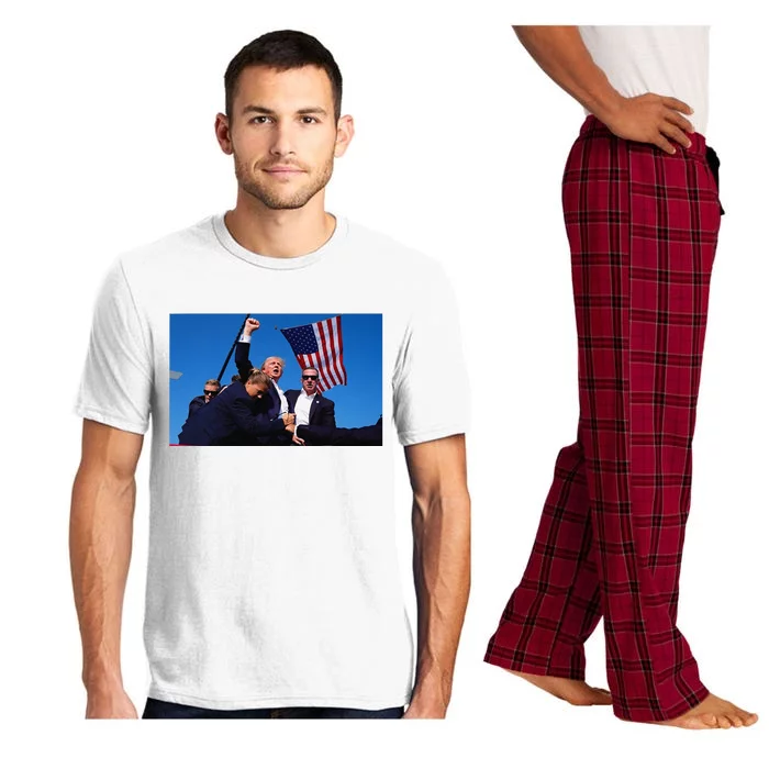 Trump Shooting Assassination Attempt Survival Pajama Set