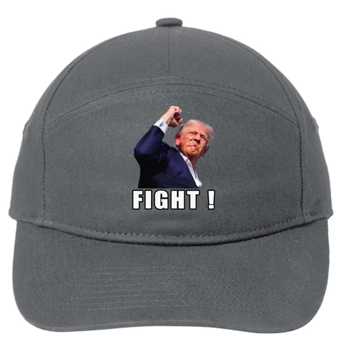 Trump Shot Attempted Assassination Shooting 7-Panel Snapback Hat