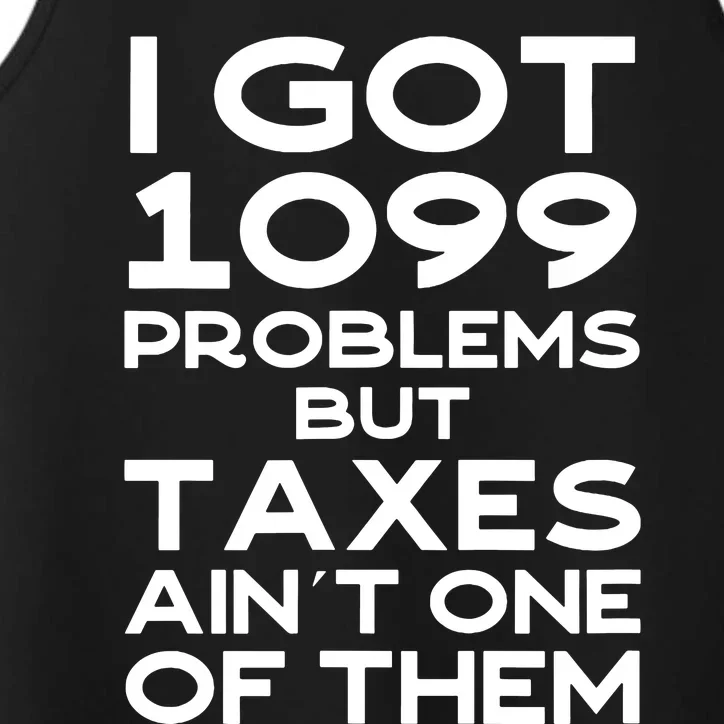 Tax Season Accountant Cpa Tax Preparer Pun Joke Gift Performance Tank