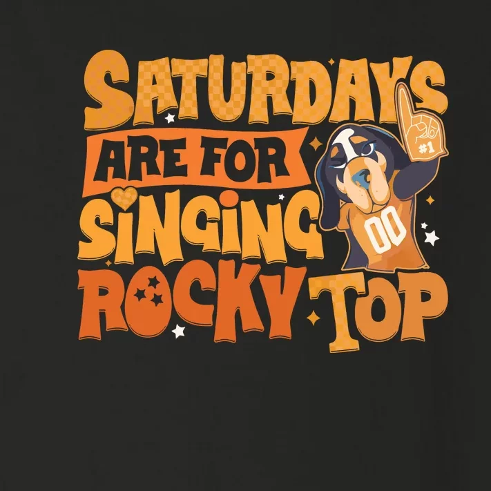 Tennessee Saturdays Are For Singing Rocky Top Sweater Rocky Top Home Toddler Long Sleeve Shirt