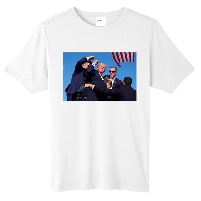 Trump Shot At Rally America ChromaSoft Performance T-Shirt