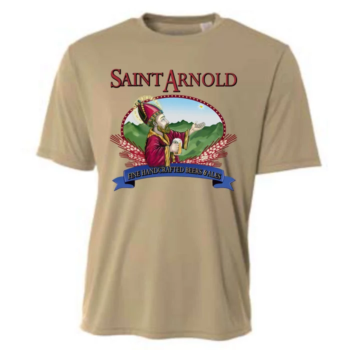 The St Arnold Cool Vector Design Cooling Performance Crew T-Shirt