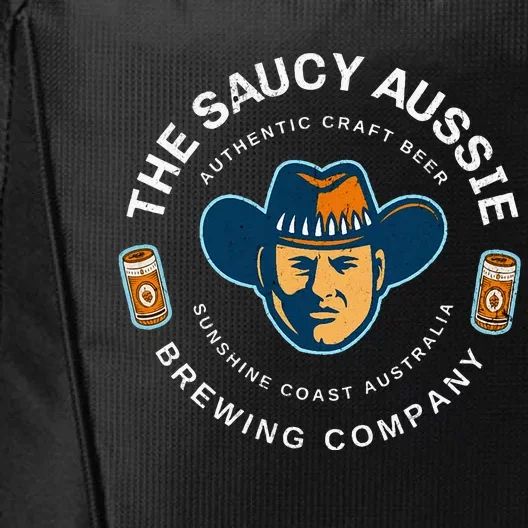 The Saucy Aussie Craft Beer Sunshine Coast Australia Beer City Backpack