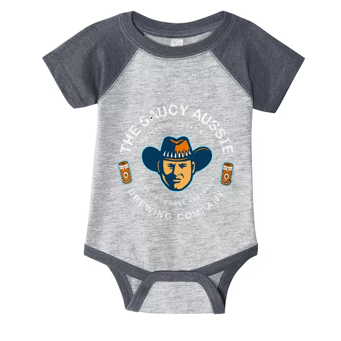 The Saucy Aussie Craft Beer Sunshine Coast Australia Beer Infant Baby Jersey Bodysuit