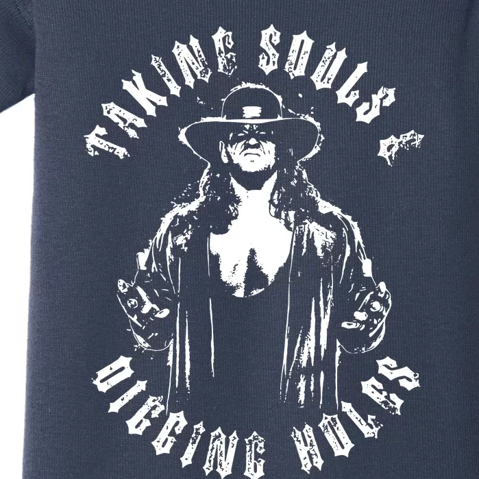 Taking Souls And Digging Holes Baby Bodysuit