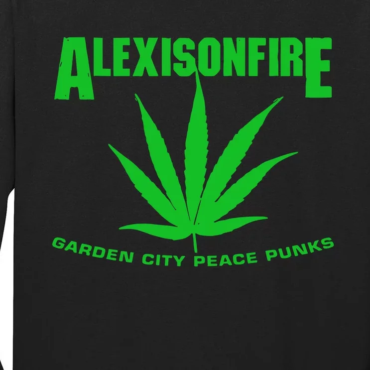 Theonlybandever Store Alexisonfire Garden City Peace Punks Tall Long Sleeve T-Shirt