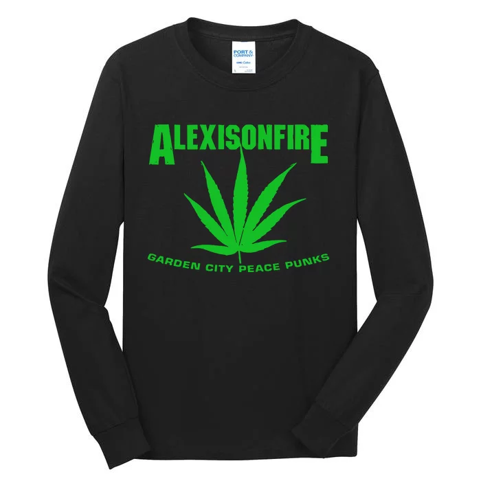 Theonlybandever Store Alexisonfire Garden City Peace Punks Tall Long Sleeve T-Shirt