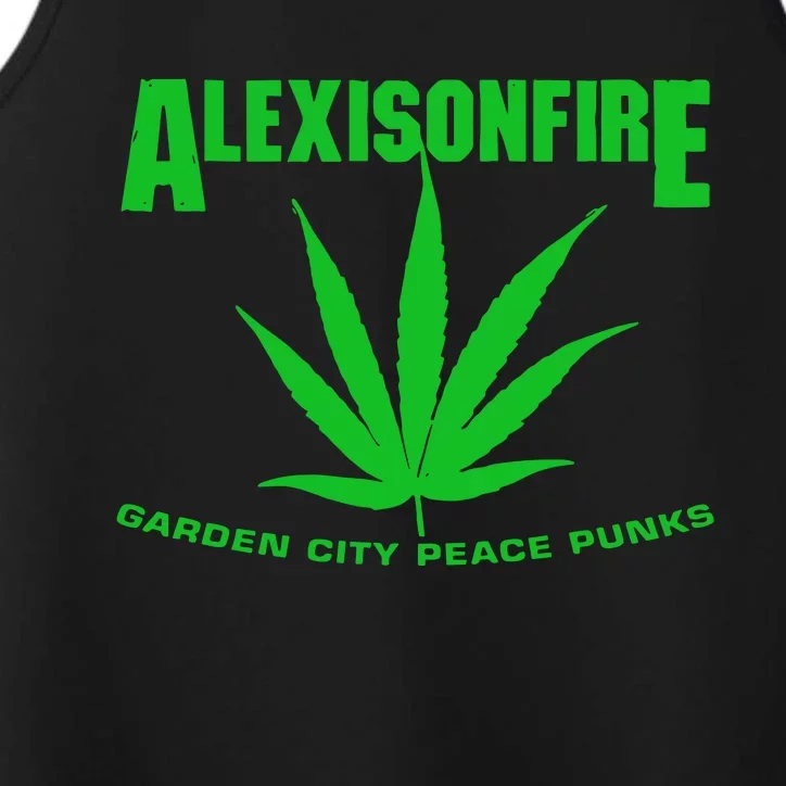 Theonlybandever Store Alexisonfire Garden City Peace Punks Performance Tank