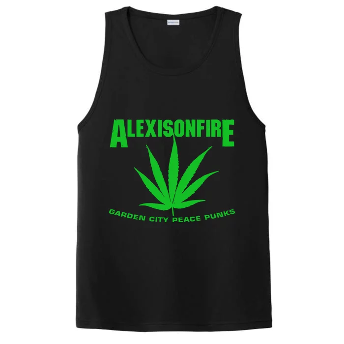 Theonlybandever Store Alexisonfire Garden City Peace Punks Performance Tank