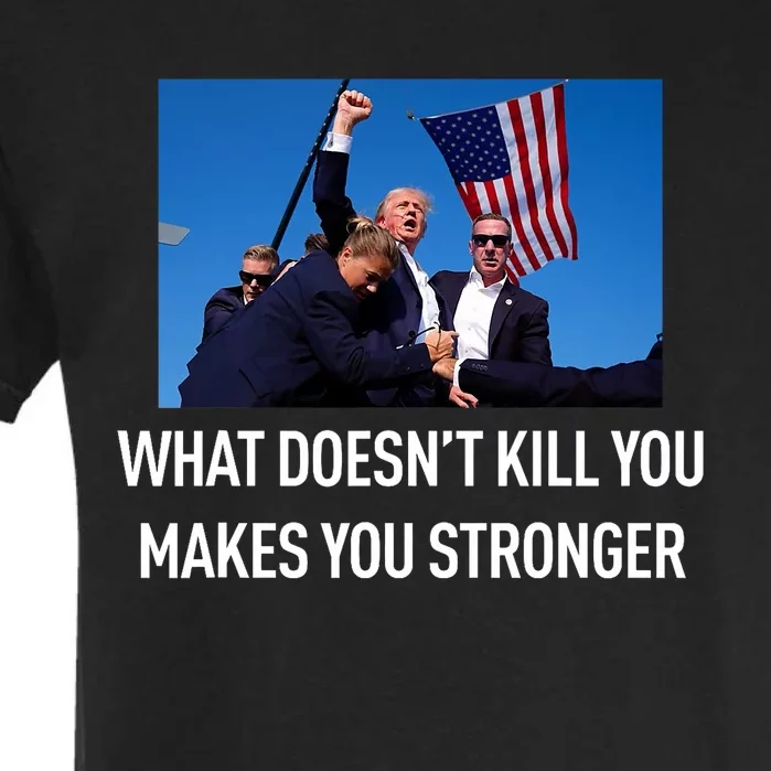 Trump Stronger After The Shooting At His Rally Garment-Dyed Heavyweight T-Shirt