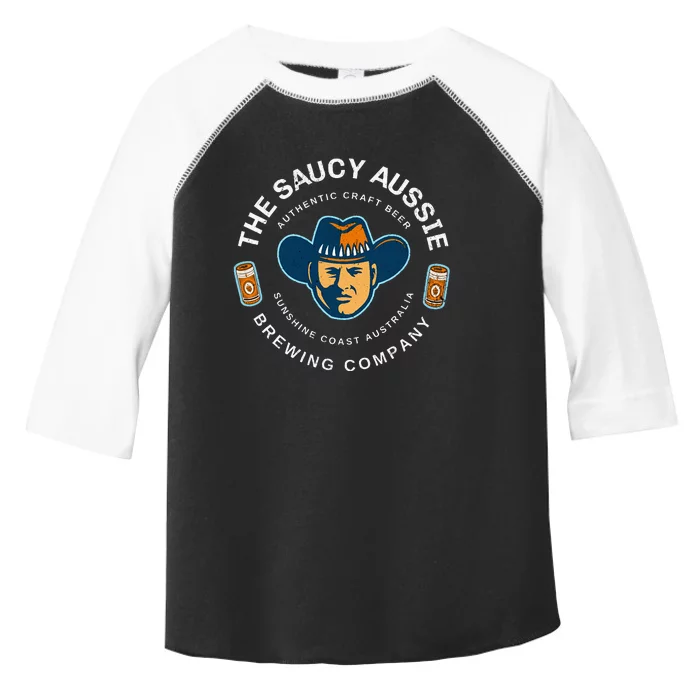 The Saucy Aussie Craft Beer Sunshine Coast Australia Beer Toddler Fine Jersey T-Shirt