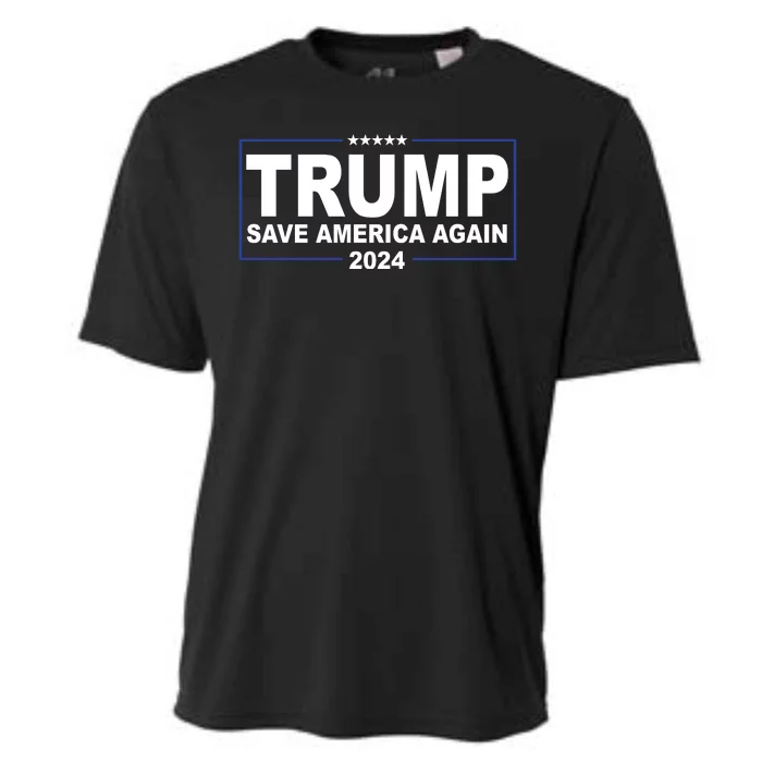 Trump Save America Again 2024 Cooling Performance Crew T-Shirt