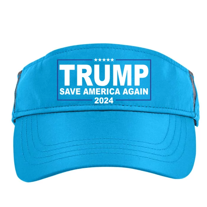 Trump Save America Again 2024 Adult Drive Performance Visor