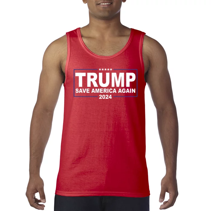 Trump Save America Again 2024 Tank Top