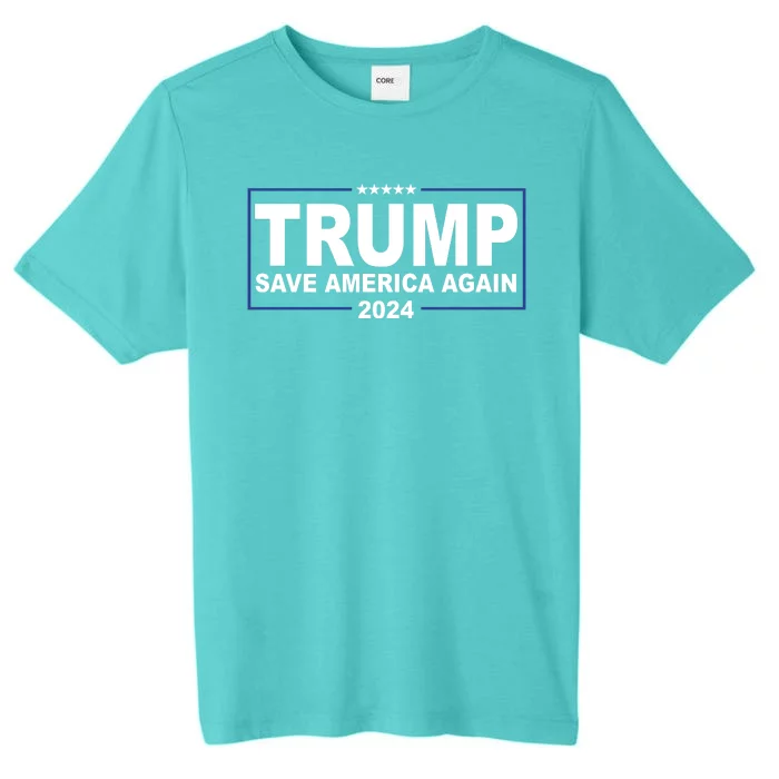 Trump Save America Again 2024 ChromaSoft Performance T-Shirt